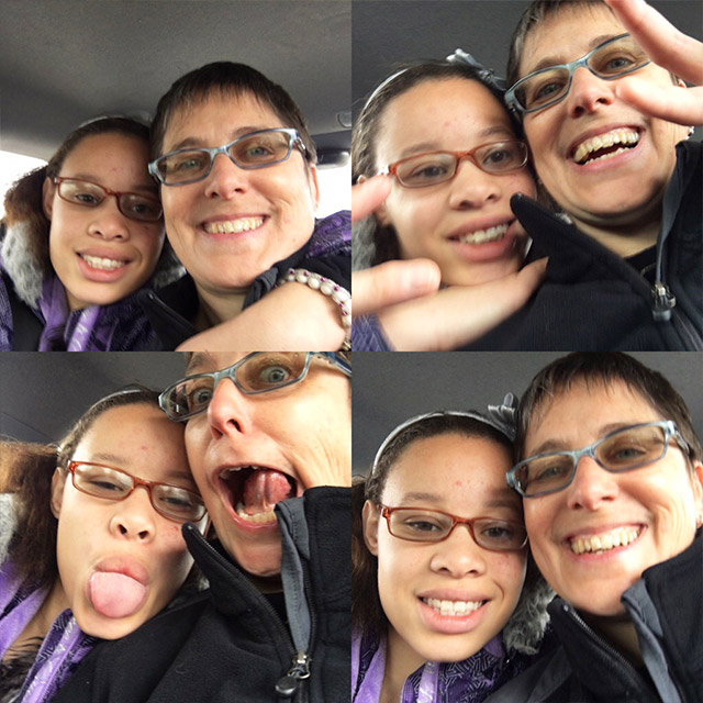 Photo of Melinda with family